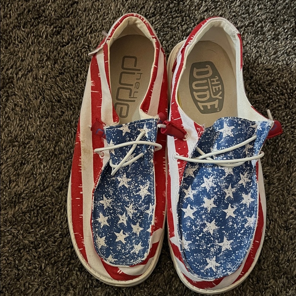 Women’s Patriotic Star Shoes